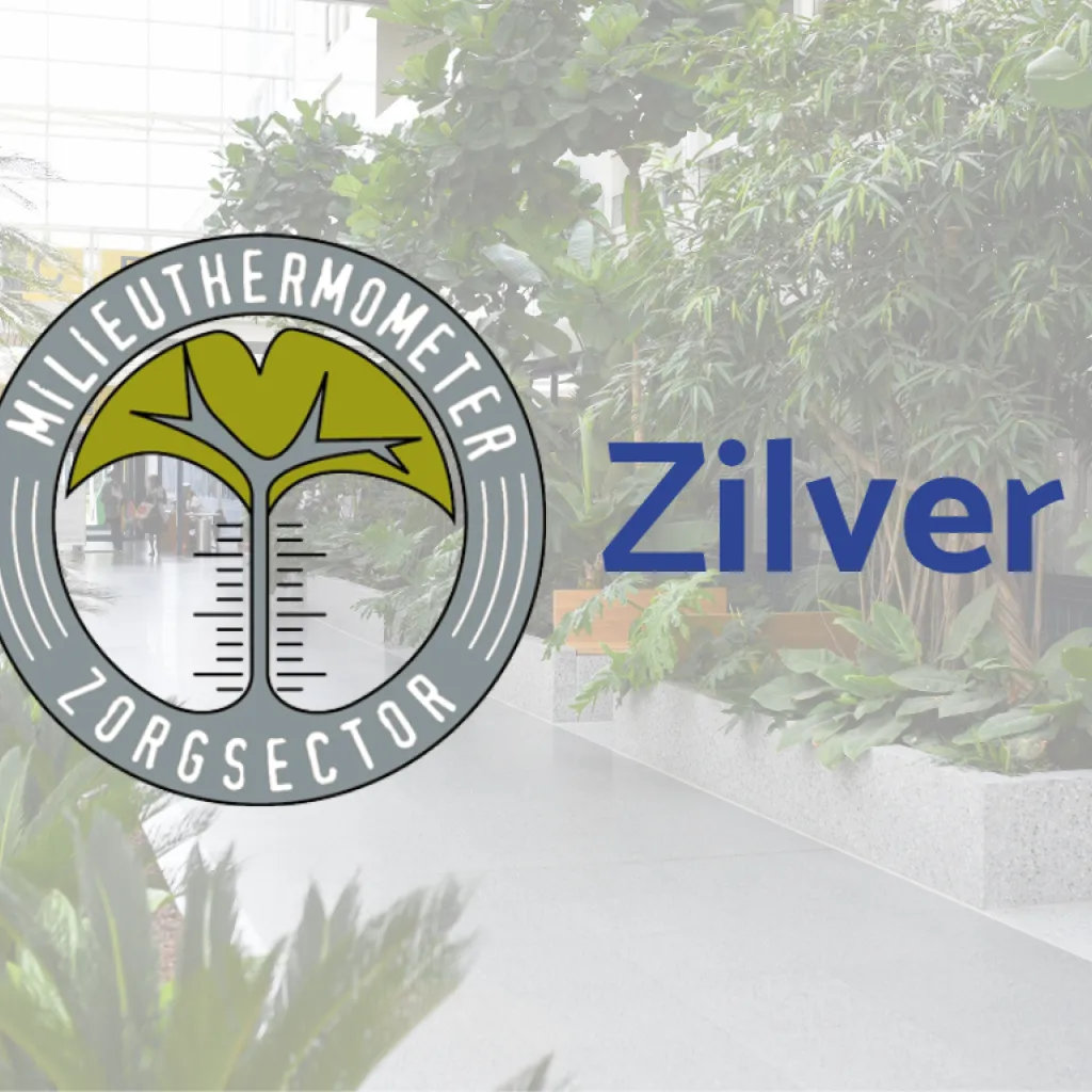 Milieuthermometer zilver